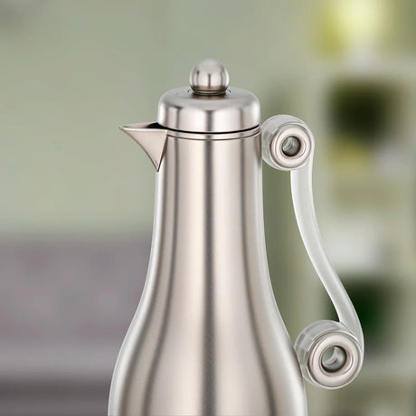 Almarjan 2 Pieces Vacuum Flask Set, Matt Nickel & Frost Acrylic - Al Kabayel Discount CentreAlmarjan 2 Pieces Vacuum Flask Set, Matt Nickel & Frost AcrylicThermosALMARJANAl Kabayel Discount Centre