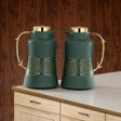 Almarjan 2 Pieces Vacuum Flask Set Sage Green & Gold - GT112AB - 100 NGR/G - Al Kabayel Discount CentreAlmarjan 2 Pieces Vacuum Flask Set Sage Green & Gold - GT112AB - 100 NGR/GThermosALMARJANAl Kabayel Discount Centre