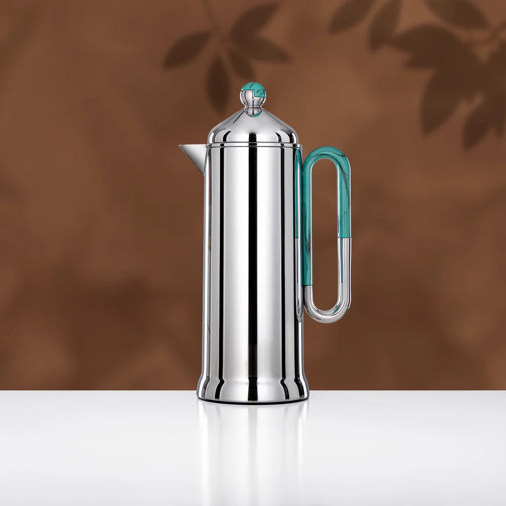 Almarjan 2 Pieces Vacuum Flask Set, Silver & Tiffany Marble - Al Kabayel Discount CentreAlmarjan 2 Pieces Vacuum Flask Set, Silver & Tiffany MarbleThermosALMARJANAl Kabayel Discount Centre