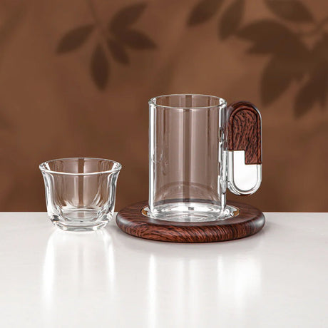 Almarjan 21 Pieces Tea & Coffee Serving Set, Silver & Dark Wood - Al Kabayel Discount CentreAlmarjan 21 Pieces Tea & Coffee Serving Set, Silver & Dark WoodTea SetsALMARJANAl Kabayel Discount Centre
