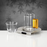 Almarjan 21 Pieces Tea & Coffee Set, Matt Nickel & Matt Gold - Al Kabayel Discount CentreAlmarjan 21 Pieces Tea & Coffee Set, Matt Nickel & Matt GoldTea SetsALMARJANAl Kabayel Discount Centre