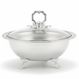 Almarjan Classic Silver Metal Dates Bowl with Clear Glass Lid for Everyday Serving – 20cm - Al Kabayel Discount CentreAlmarjan Classic Silver Metal Dates Bowl with Clear Glass Lid for Everyday Serving – 20cmBowlsALMARJANAl Kabayel Discount Centre