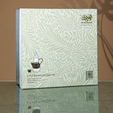 Almarjan Coffee Set 8 Pieces, Borosilicate Glass, Clear & Green (GLS0010131) - Elegant Serveware - Al Kabayel Discount CentreAlmarjan Coffee Set 8 Pieces, Borosilicate Glass, Clear & Green (GLS0010131) - Elegant ServewareTea SetsALMARJANAl Kabayel Discount Centre