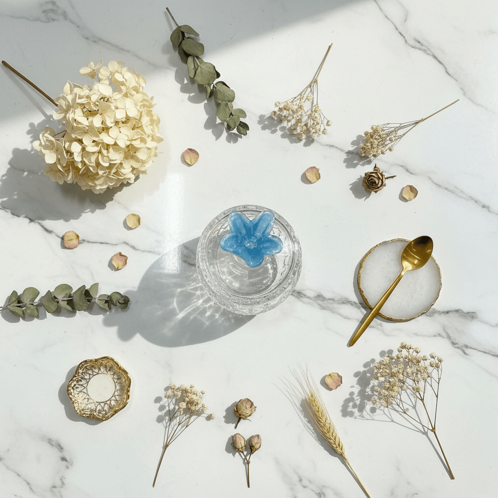 Almarjan Diamond - Cut Glass Candy Bowl with Decorative Blue Floral Lid for Luxury Table Display – 11 × 10 cm - Al Kabayel Discount CentreAlmarjan Diamond - Cut Glass Candy Bowl with Decorative Blue Floral Lid for Luxury Table Display – 11 × 10 cmJars & Food SaversALMARJANAl Kabayel Discount Centre