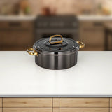 Almarjan Diana Hot Pot 25 cm Gun Black & Gold - Al Kabayel Discount CentreAlmarjan Diana Hot Pot 25 cm Gun Black & GoldCasserolesALMARJANAl Kabayel Discount Centre