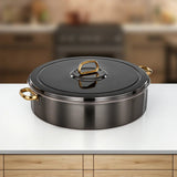 Almarjan Diana Hot Pot 40 cm Gun Black & Gold - Al Kabayel Discount CentreAlmarjan Diana Hot Pot 40 cm Gun Black & GoldCasserolesALMARJANAl Kabayel Discount Centre