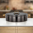 Almarjan Diana Hot Pot 40 cm Gun Black & Gold - Al Kabayel Discount CentreAlmarjan Diana Hot Pot 40 cm Gun Black & GoldCasserolesALMARJANAl Kabayel Discount Centre