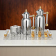Almarjan Elegant Silver & Gold 21 - Piece Tea and Coffee Serving Collection for Modern and Classic Tables - Al Kabayel Discount CentreAlmarjan Elegant Silver & Gold 21 - Piece Tea and Coffee Serving Collection for Modern and Classic TablesTea SetsALMARJANAl Kabayel Discount Centre