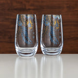 Almarjan Floral Glass Tumbler Set Printed Glass 4 Pieces (8233 - 5 - 12196) â€“ Blue Botanical Serveware Collection - Al Kabayel Discount CentreAlmarjan Floral Glass Tumbler Set Printed Glass 4 Pieces (8233 - 5 - 12196) â€“ Blue Botanical Serveware CollectionDrinkware SetsALMARJANAl Kabayel Discount Centre