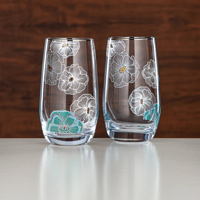 Almarjan Floral Glass Tumbler Set Printed Glass 4 Pieces (8233 - 5 - 12257) â€“ Emerald Bloom Serveware Collection - Al Kabayel Discount CentreAlmarjan Floral Glass Tumbler Set Printed Glass 4 Pieces (8233 - 5 - 12257) â€“ Emerald Bloom Serveware CollectionDrinkware SetsALMARJANAl Kabayel Discount Centre