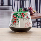 Almarjan Fonon Collection Porcelain Candy Jar 1800ml - 6748 - Al Kabayel Discount CentreAlmarjan Fonon Collection Porcelain Candy Jar 1800ml - 6748Jars & Food SaversALMARJANAl Kabayel Discount Centre