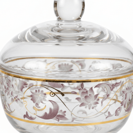 Almarjan Glass Sugar Pot with Lid - 200ml - Al Kabayel Discount CentreAlmarjan Glass Sugar Pot with Lid - 200mlJars & Food SaversALMARJANAl Kabayel Discount Centre