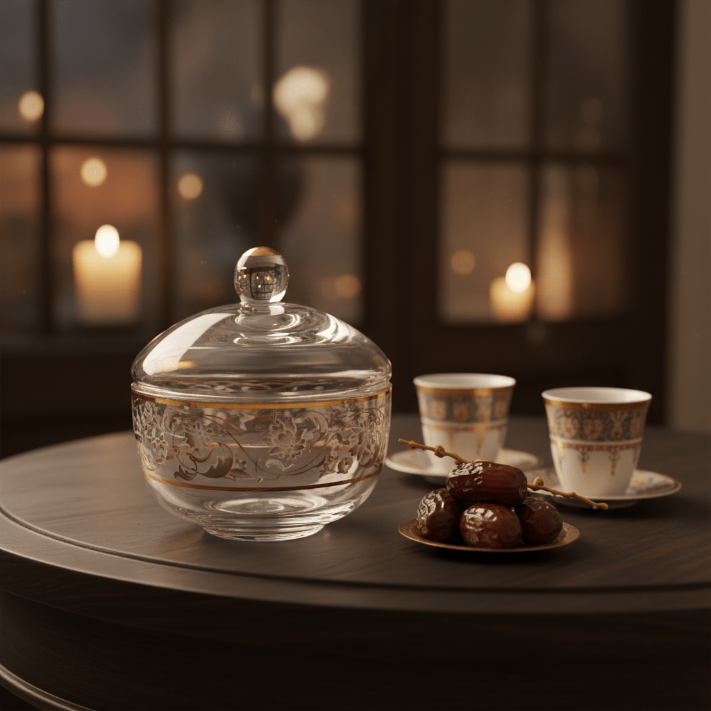 Almarjan Glass Sugar Pot with Lid - 200ml - Al Kabayel Discount CentreAlmarjan Glass Sugar Pot with Lid - 200mlJars & Food SaversALMARJANAl Kabayel Discount Centre