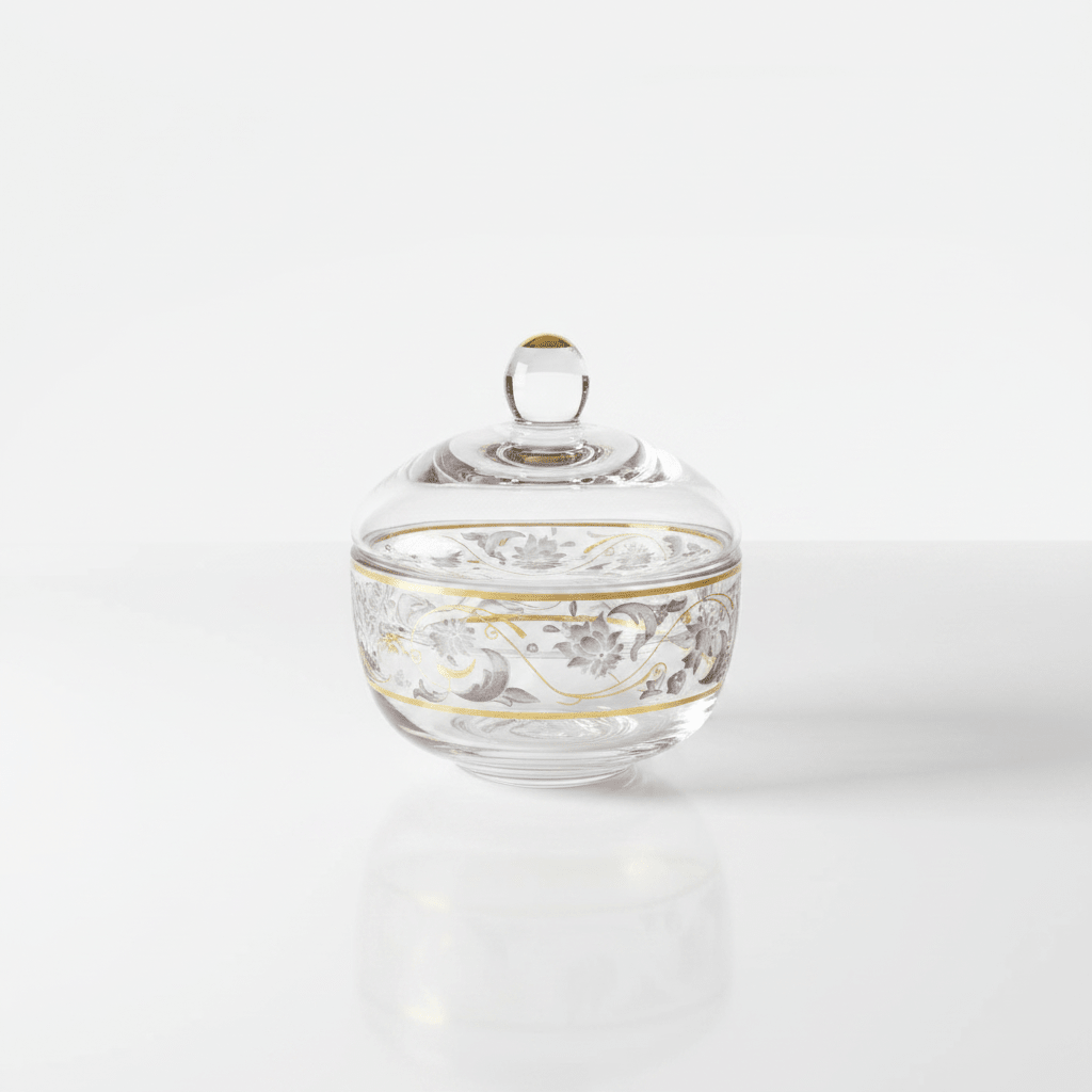 Almarjan Glass Sugar Pot with Lid - 200ml - Al Kabayel Discount CentreAlmarjan Glass Sugar Pot with Lid - 200mlJars & Food SaversALMARJANAl Kabayel Discount Centre