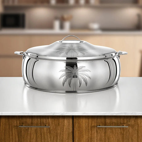 Almarjan Noor Hot Pot 40cm Silver - Al Kabayel Discount CentreAlmarjan Noor Hot Pot 40cm SilverCasserolesALMARJANAl Kabayel Discount Centre