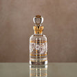 Almarjan Perfume Bottle 16.5 Tola, Clear & Golden Pattern, 0862P - ZQDL - Al Kabayel Discount CentreAlmarjan Perfume Bottle 16.5 Tola, Clear & Golden Pattern, 0862P - ZQDLHome Décor AccentsALMARJANAl Kabayel Discount Centre