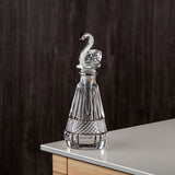 Almarjan Perfume Bottle 200ML (VR - D41 - 5 - Silver) - Glass with Swan Knob - Al Kabayel Discount CentreAlmarjan Perfume Bottle 200ML (VR - D41 - 5 - Silver) - Glass with Swan KnobHome Décor AccentsALMARJANAl Kabayel Discount Centre