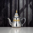 ALMARJAN Sahara Stainless Steel Teapot 800ml, Silver/Gold - Al Kabayel Discount CentreALMARJAN Sahara Stainless Steel Teapot 800ml, Silver/GoldTea/Coffee PotsALMARJANAl Kabayel Discount Centre