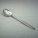 Almarjan Stainless Steel Slotted Spoon 36cm*7cm, Silver, CUT0010334 - Al Kabayel Discount CentreAlmarjan Stainless Steel Slotted Spoon 36cm*7cm, Silver, CUT0010334Cookware AccessoriesALMARJANAl Kabayel Discount Centre