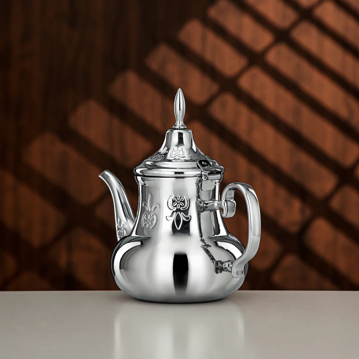 ALMARJAN Stainless Steel Teapot 1.2 Liter, Silver - Al Kabayel Discount CentreALMARJAN Stainless Steel Teapot 1.2 Liter, SilverTea/Coffee PotsALMARJANAl Kabayel Discount Centre