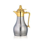 ALMARJAN Stainless Steel Vaccum Flask 1 Liter, Silver/Gold - Al Kabayel Discount CentreALMARJAN Stainless Steel Vaccum Flask 1 Liter, Silver/GoldThermosALMARJANAl Kabayel Discount Centre