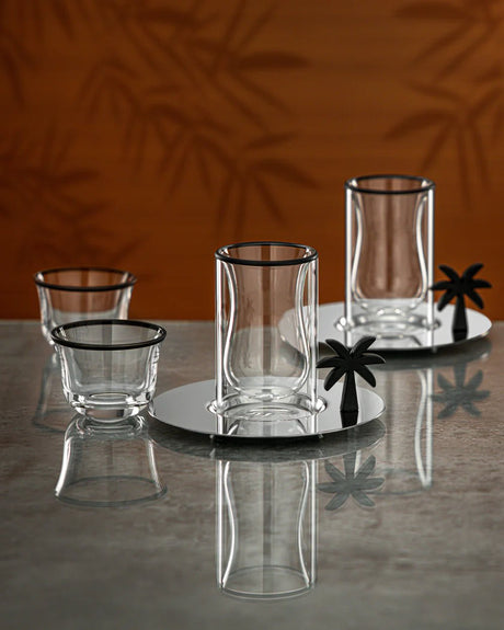 Almarjan Tea & Coffee Set 18 Pieces Black Rim - Al Kabayel Discount CentreAlmarjan Tea & Coffee Set 18 Pieces Black RimTea/Coffee SetsALMARJANAl Kabayel Discount Centre