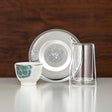 Almarjan Tea Set Double - Walled Borosilicate Glass, Stainless Steel & Porcelain 18 Pieces (18PCS - 12257 - 3) â€“ Emerald Bloom Tea Collection - Al Kabayel Discount CentreAlmarjan Tea Set Double - Walled Borosilicate Glass, Stainless Steel & Porcelain 18 Pieces (18PCS - 12257 - 3) â€“ Emerald Bloom Tea CollectionTea SetsALMARJANAl Kabayel Discount Centre