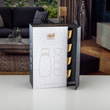 ALMARJAN Vaccum Flask 1000ml with 4 Cups 90ml, Gold - K10QS02 - Al Kabayel Discount CentreALMARJAN Vaccum Flask 1000ml with 4 Cups 90ml, Gold - K10QS02Tea SetsALMARJANAl Kabayel Discount Centre