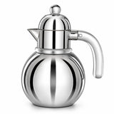 Almarjan Vacuum Flask – 0.75L – Silver & Frost Finish