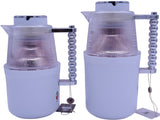 Almarjan Vacuum Flask 700Ml+1L White With Transparent Silver - Al Kabayel Discount CentreAlmarjan Vacuum Flask 700Ml+1L White With Transparent SilverThermosALMARJANAl Kabayel Discount Centre