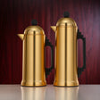 Almarjan Vacuum Flask Set 0.7L & 1L Matte Gold & Black - Al Kabayel Discount CentreAlmarjan Vacuum Flask Set 0.7L & 1L Matte Gold & BlackThermosALMARJANAl Kabayel Discount Centre