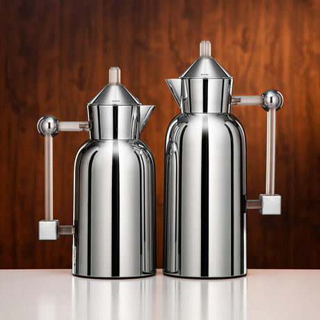 Almarjan Vacuum Flask Set 0.7L + 1L Silver & Frost - Al Kabayel Discount CentreAlmarjan Vacuum Flask Set 0.7L + 1L Silver & FrostThermosALMARJANAl Kabayel Discount Centre