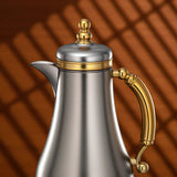 Almarjan Vacuum Flask Set 1L + 1L Matt Silver & Matt Gold - Al Kabayel Discount CentreAlmarjan Vacuum Flask Set 1L + 1L Matt Silver & Matt GoldThermosALMARJANAl Kabayel Discount Centre