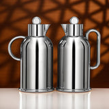 Almarjan Vacuum Flask Set 1L + 1L Silver - Al Kabayel Discount CentreAlmarjan Vacuum Flask Set 1L + 1L SilverThermosALMARJANAl Kabayel Discount Centre