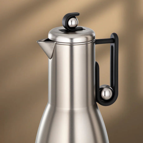 Almarjan Vacuum Flask Set, 2 Pieces – Matt Nickel & Matt Black - Al Kabayel Discount CentreAlmarjan Vacuum Flask Set, 2 Pieces – Matt Nickel & Matt BlackThermosALMARJANAl Kabayel Discount Centre