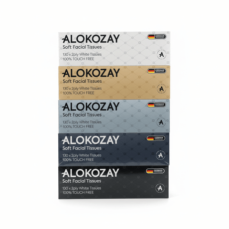Alokozay Classic Tissue Box – 130 Sheets, 2 Ply, Pack of 5 - Al Kabayel Discount CentreAlokozay Classic Tissue Box – 130 Sheets, 2 Ply, Pack of 5Tissues & NapkinsALOKOZAYAl Kabayel Discount Centre