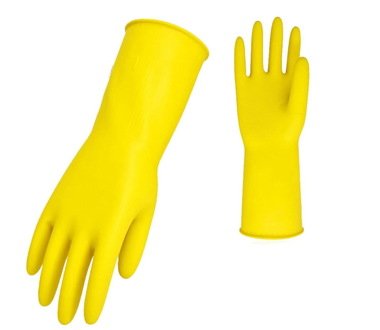 Alpha Flock Lined Sensitive Household Latex Gloves, High Quality Long Cuff, Small Size, Yellow - Al Kabayel Discount CentreAlpha Flock Lined Sensitive Household Latex Gloves, High Quality Long Cuff, Small Size, YellowCleaning SuppliesALPHAAl Kabayel Discount Centre