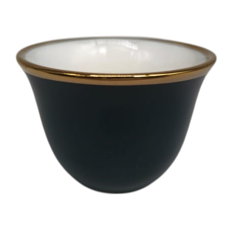 Ameco Ceramic Cawa Cups 12Pcs Coffee Cup Elegant Design espresso Cup Dishwasher Safe - 80ML - (Green&Gold) - Al Kabayel Discount CentreAmeco Ceramic Cawa Cups 12Pcs Coffee Cup Elegant Design espresso Cup Dishwasher Safe - 80ML - (Green&Gold)Tea CupsAMECOAl Kabayel Discount Centre