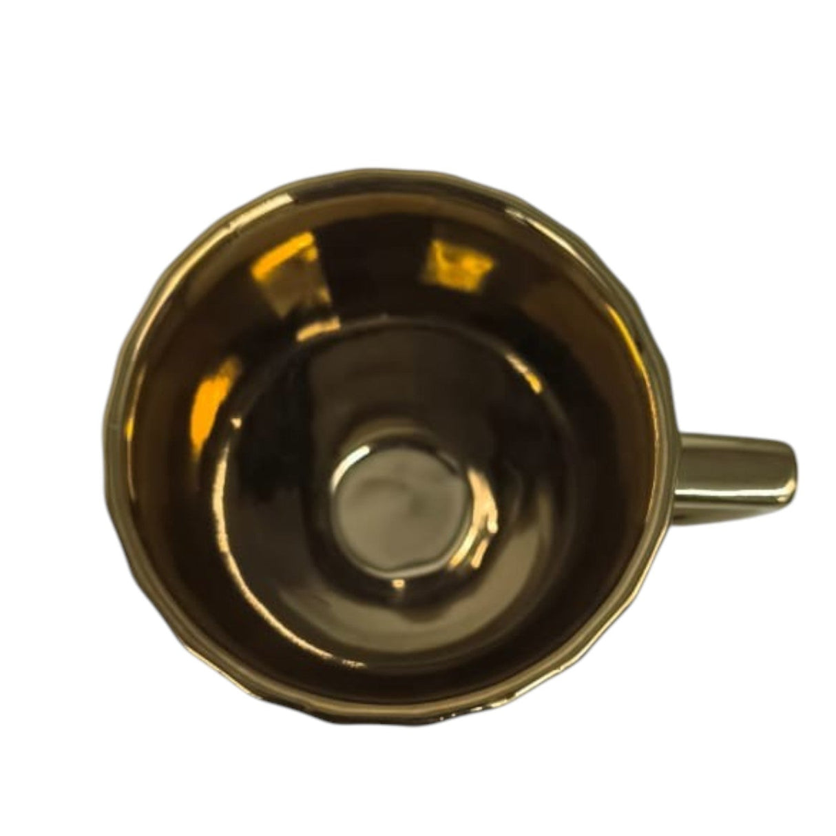 Ameco Ceramic Cup and Saucer 12Pcs Set 6 Cups With 6 Saucers - 90ML - White&Gold - Al Kabayel Discount CentreAmeco Ceramic Cup and Saucer 12Pcs Set 6 Cups With 6 Saucers - 90ML - White&GoldTea CupsAMECOAl Kabayel Discount Centre