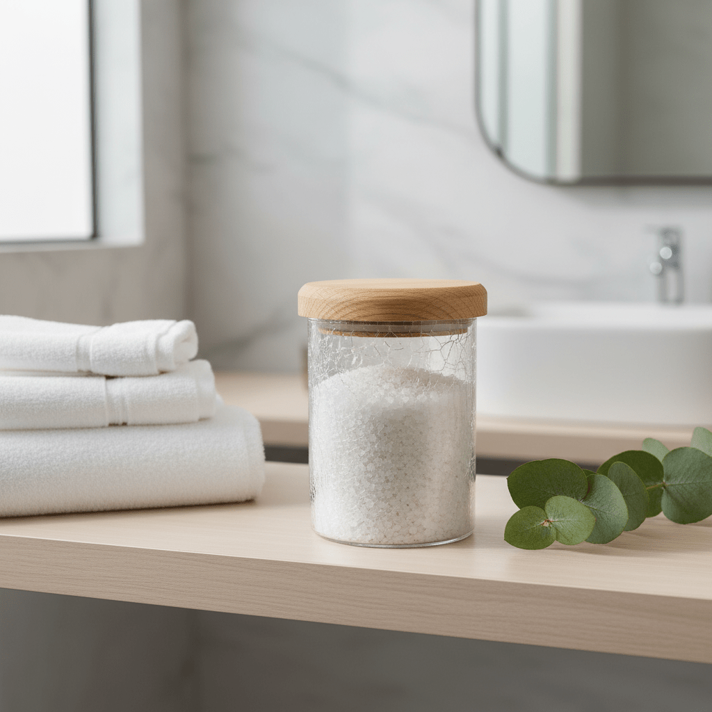 Ameco Crackle Glass Canister with Acacia Wooden Lid | Airtight Kitchen Storage Jar | 500ml / 1000ml | - Al Kabayel Discount CentreAmeco Crackle Glass Canister with Acacia Wooden Lid | Airtight Kitchen Storage Jar | 500ml / 1000ml |Jars & Food SaversAMECOAl Kabayel Discount Centre