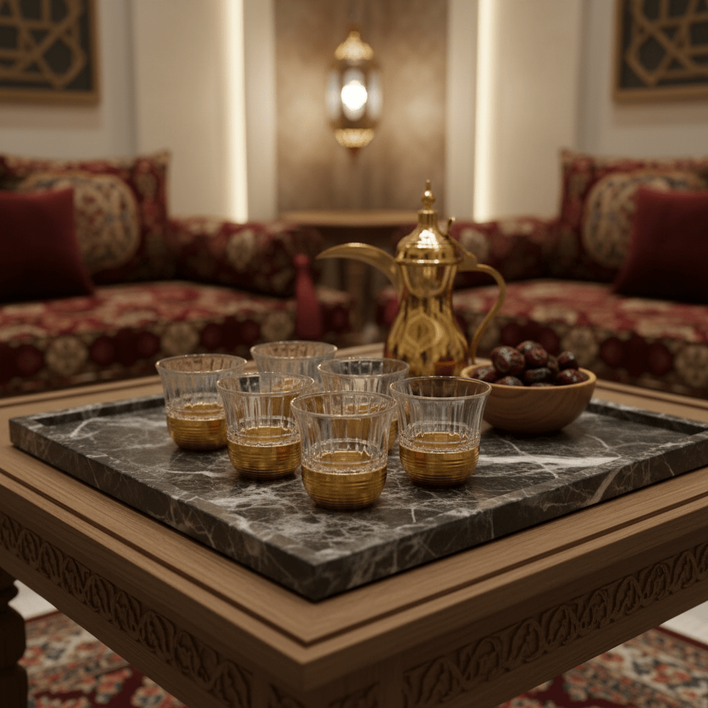 Ameco Crystal Glass & Gold Cawa Cup Set | 6 Pieces | 60ml — Premium Arabic Coffee Cups - Al Kabayel Discount CentreAmeco Crystal Glass & Gold Cawa Cup Set | 6 Pieces | 60ml — Premium Arabic Coffee CupsTea CupsAMECOAl Kabayel Discount Centre