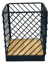 AMECO Square Metal Cutlery Holder 11cm*11cm*14cm, Black - Al Kabayel Discount CentreAMECO Square Metal Cutlery Holder 11cm*11cm*14cm, BlackOrganizers & AccessoriesAMECOAl Kabayel Discount Centre