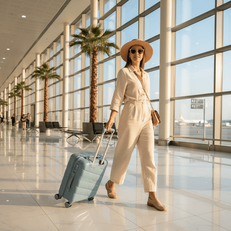 American Wings Light Blue Hardshell Carry-On Trolley Bag 20 Inch - Al Kabayel Discount CentreAmerican Wings Light Blue Hardshell Carry-On Trolley Bag 20 InchCabin LuggageAMERICAN WINGSAl Kabayel Discount Centre