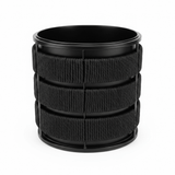 Amin Black Metal Planter Pot with Woven Rope Texture - 26×26cm / 24×24cm - Al Kabayel Discount CentreAmin Black Metal Planter Pot with Woven Rope Texture - 26×26cm / 24×24cmFlower VaseAMINAl Kabayel Discount Centre
