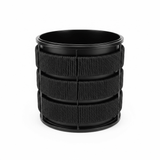 Amin Black Metal Planter Pot with Woven Rope Texture - 26×26cm / 24×24cm - Al Kabayel Discount CentreAmin Black Metal Planter Pot with Woven Rope Texture - 26×26cm / 24×24cmFlower VaseAMINAl Kabayel Discount Centre