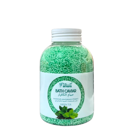 Amora Bath Caviar 370g - Grean Tea, Nourishing & Relaxing Bath Beads - Al Kabayel Discount CentreAmora Bath Caviar 370g - Grean Tea, Nourishing & Relaxing Bath BeadsBath & BodyAMORAAl Kabayel Discount Centre
