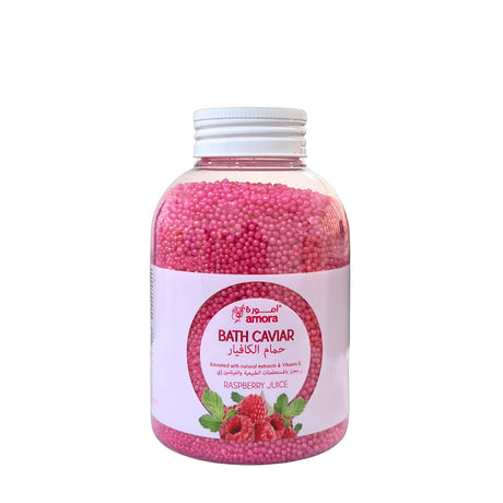 Amora Bath Caviar 370g - Rasberry Juice, Nourishing & Relaxing Bath Beads - Al Kabayel Discount CentreAmora Bath Caviar 370g - Rasberry Juice, Nourishing & Relaxing Bath BeadsBath & BodyAMORAAl Kabayel Discount Centre