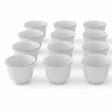 Angela 12pcs White Ceramic Cawa Coffee Cup Set with Elegant Silver Rim Finish 80ml Premium Small Arabic Espresso Style Cups for Tea and Coffee Serving - Al Kabayel Discount CentreAngela 12pcs White Ceramic Cawa Coffee Cup Set with Elegant Silver Rim Finish 80ml Premium Small Arabic Espresso Style Cups for Tea and Coffee ServingTea SetsANGELAAl Kabayel Discount Centre