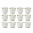 Angela 12pcs White Elegant Ceramic Cawa Cup Set with Luxury Golden Rim Finish 80ml Small Demitasse Style Cups for Coffee Tea and Guest Serving - Al Kabayel Discount CentreAngela 12pcs White Elegant Ceramic Cawa Cup Set with Luxury Golden Rim Finish 80ml Small Demitasse Style Cups for Coffee Tea and Guest ServingTea SetsANGELAAl Kabayel Discount Centre