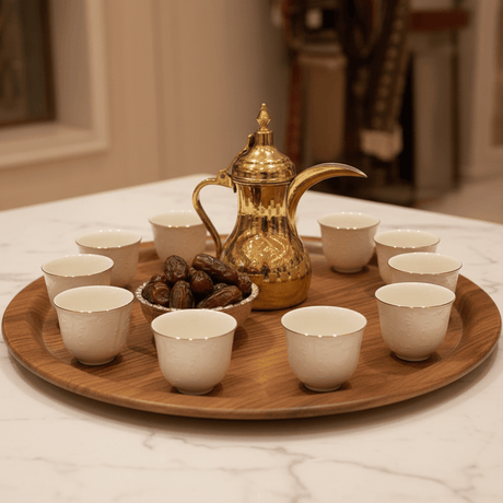 Angela 12pcs White Elegant Ceramic Cawa Cup Set with Luxury Golden Rim Finish 80ml Small Demitasse Style Cups for Coffee Tea and Guest Serving - Al Kabayel Discount CentreAngela 12pcs White Elegant Ceramic Cawa Cup Set with Luxury Golden Rim Finish 80ml Small Demitasse Style Cups for Coffee Tea and Guest ServingTea SetsANGELAAl Kabayel Discount Centre